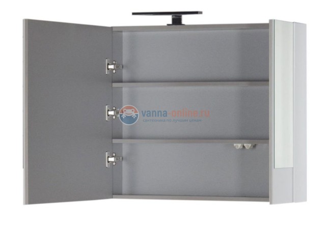 Зеркало-шкаф Aquanet Верона 100 (камерино) 00175383, цвет белый