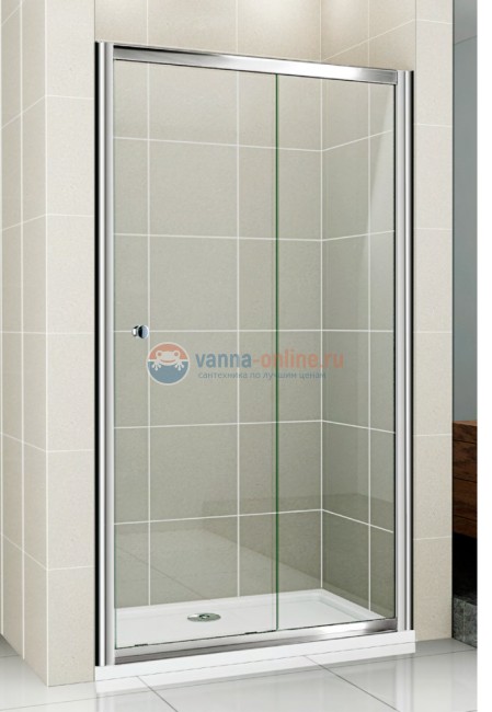 Душевая дверь Cezares Pratico-BF-1-150-C/P-Cr 150 x 185 см в проем