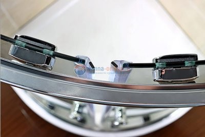 Душевая дверь Cezares Pratico-BF-1-150-C/P-Cr 150 x 185 см в проем