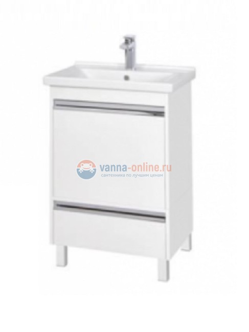 Тумба под раковину Акватон Капри 1A230101KP010 60 см, цвет белый глянцевый Тумба под раковину Акватон Капри 1A230101KP010 60 см, цвет белый глянцевый