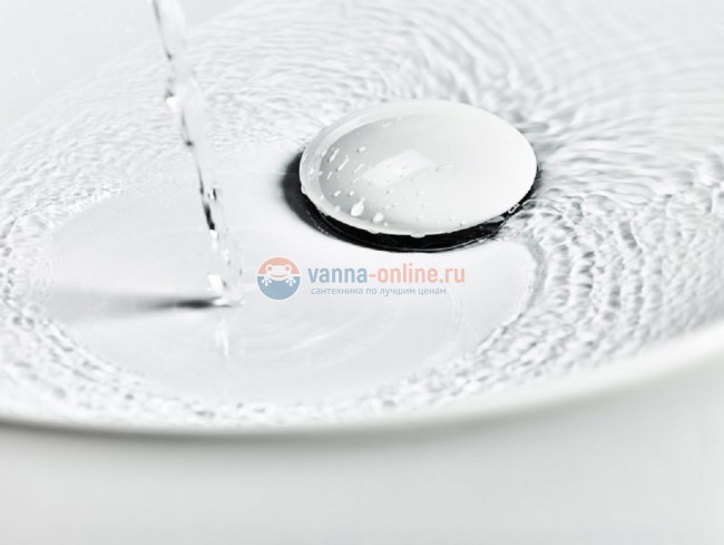 Донный клапан Ravak X01695, без перелива, керамическая накладка белая