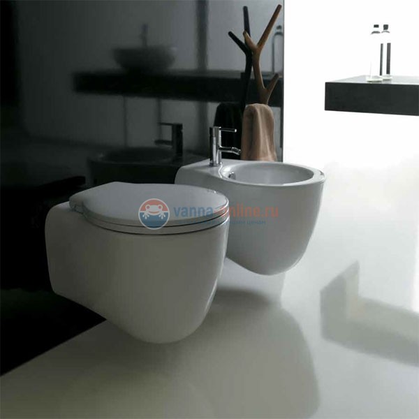 Крышка-сиденье для унитаза Galassia Ergo 7114, белый