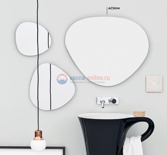 Комплект из 3-х зеркал ArtCeram Stone ACS004