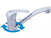 Смеситель для раковины Rav-Slezak Sazava SA515.5, с поворотным изливом, хром