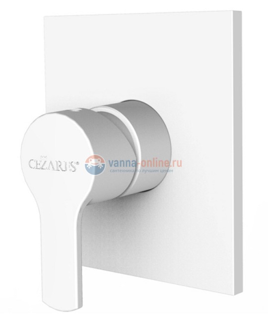 Смеситель для душа Cezares Ovest OVEST-DIM-BIO, белый матовый Смеситель для душа Cezares Ovest OVEST-DIM-BIO, белый матовый