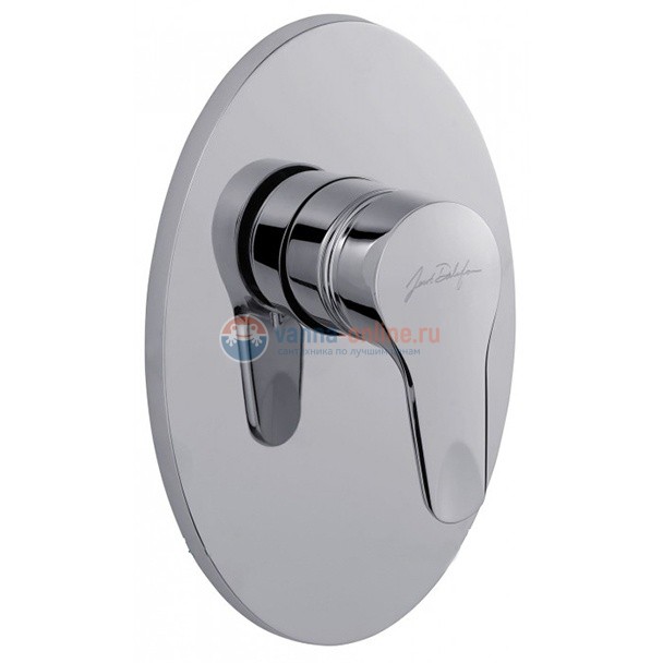 Смеситель Jacob Delafon Kandel E98703-CP для душа, встраиваемый, внешняя часть Смеситель Jacob Delafon Kandel E98703-CP для душа, встраиваемый, внешняя часть
