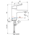 Смеситель для раковины Ideal Standard CERAPLAN BD209AA