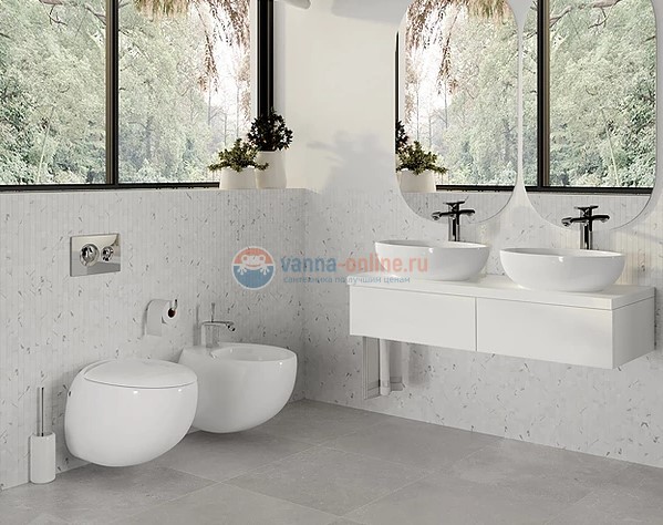 Раковина Sanita Luxe Ringo RNGSLWB01 накладная