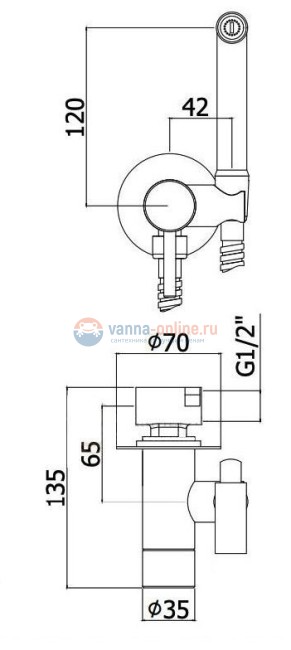 Гигиенический душ Paffoni Tweet Round ZDUP110BO со смесителем и внутренней частью, цвет белый Гигиенический душ Paffoni Tweet Round ZDUP110BO со смесителем и внутренней частью, цвет белый