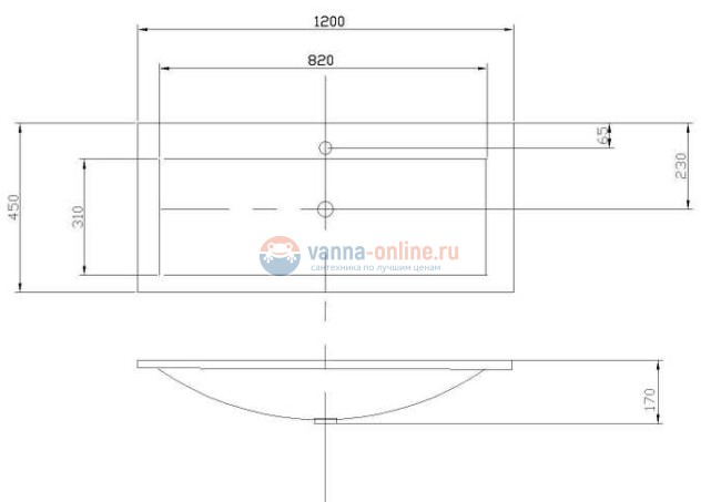 Раковина Акватон Премьер М 1200 1A70483KPR010