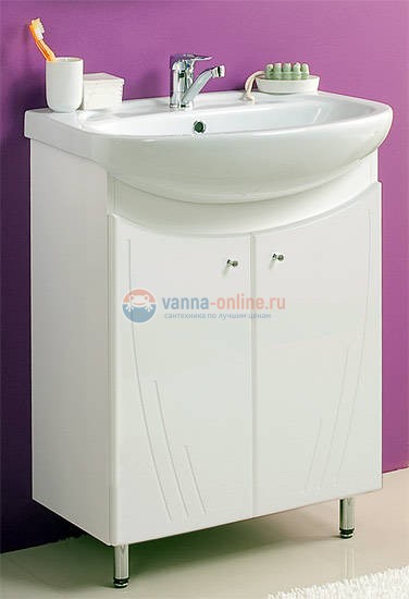 Тумба под раковину Акватон МИНИМА Н 65, 1A104201MN010