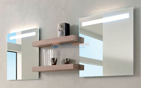 Зеркало Jacob Delafon Parallel EB1422-NF, 160 x 65 см, с Led подсветкой и функцией анти-пар Зеркало Jacob Delafon Parallel EB1422-NF, 160 x 65 см, с Led подсветкой и функцией анти-пар