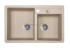 Кухонная мойка Iddis Vane G V23P782i87 78 x 50 x 22.7 см, Granucryl, 2 чаши, бежевый (песок)