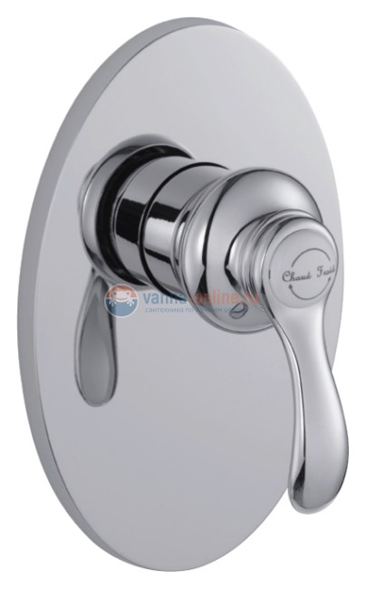 Смеситель Jacob Delafon Fairfax E98710-CP для душа, встраиваемый, внешняя часть Смеситель Jacob Delafon Fairfax E98710-CP для душа, встраиваемый, внешняя часть