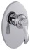 Смеситель Jacob Delafon Fairfax E98710-CP для душа, встраиваемый, внешняя часть Смеситель Jacob Delafon Fairfax E98710-CP для душа, встраиваемый, внешняя часть