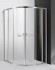 Душевой уголок Cezares Molveno-R-22-80+30-C-Cr-IV, 110 x 110 x 190 см, стекло прозрачное, хром