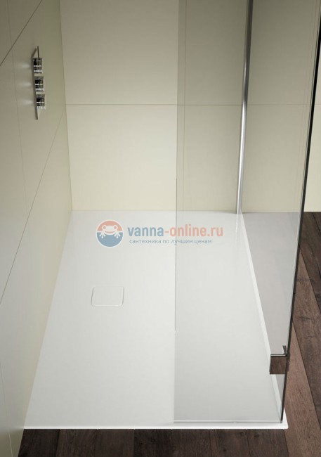 Душевой поддон Riho Basel 404 100 x 80 см DC140050000000S акриловый, прямоугольный, цвет белый