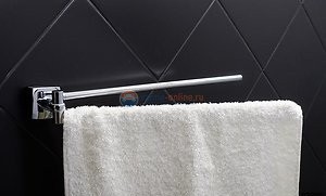 Полотенцедержатель Fixsen Kvadro FX-61302A поворотный, двойной, хром Полотенцедержатель Fixsen Kvadro FX-61302A поворотный, двойной, хром