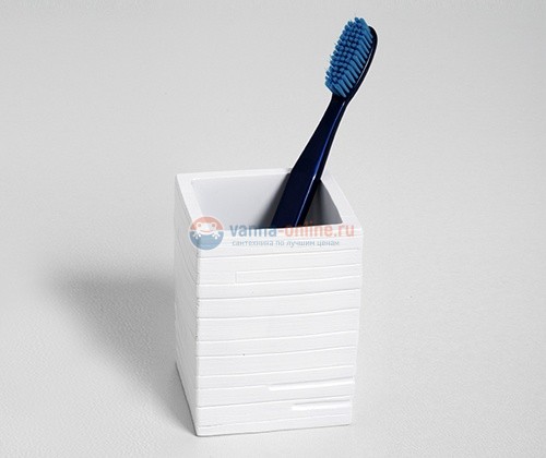 Стакан для зубных щеток WasserKRAFT Liene 3828 Стакан для зубных щеток WasserKRAFT Liene 3828