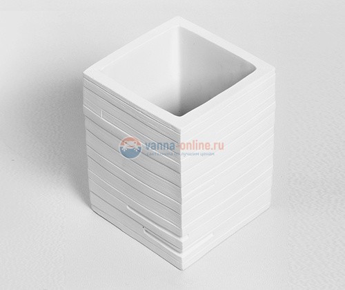 Стакан для зубных щеток WasserKRAFT Liene 3828 Стакан для зубных щеток WasserKRAFT Liene 3828