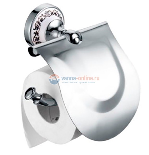 Держатель туалетной бумаги Fixsen Bogema FX-78510 с крышкой, хром Держатель туалетной бумаги Fixsen Bogema FX-78510 с крышкой, хром