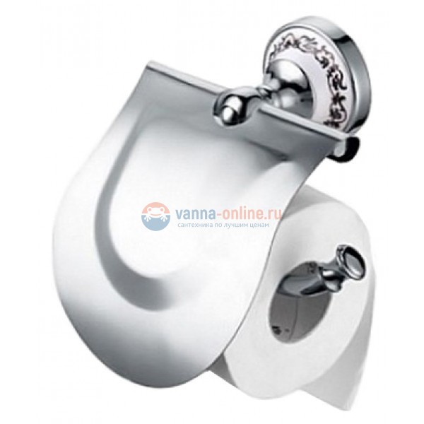 Держатель туалетной бумаги Fixsen Bogema FX-78510 с крышкой, хром Держатель туалетной бумаги Fixsen Bogema FX-78510 с крышкой, хром