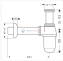 Сифон для раковины Hansgrohe 52053000, хром, диаметр 32 Сифон для раковины Hansgrohe 52053000, хром, диаметр 32