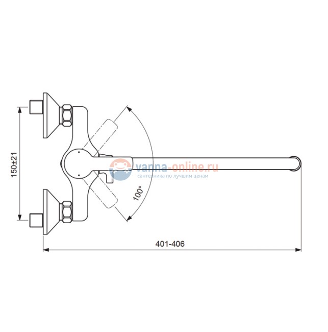 Смеситель Vidima Uno BA240AA для ванны и душа с душевым гарнитуром, поворотный излив, хром Смеситель Vidima Uno BA240AA для ванны и душа с душевым гарнитуром, поворотный излив, хром