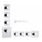 Термостатический смеситель для душа Bossini Oki Z031205.030, хром