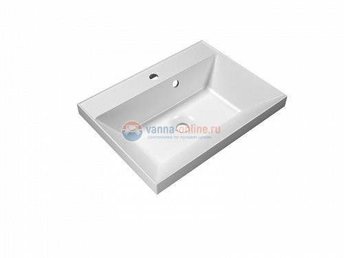 Тумба с раковиной BelBagno Marino MARINO-650-2C-SO-RN-P, 65 х 45 х 55 см, Rovere Nature - светло-коричневый