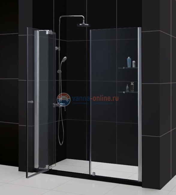 Душевая дверь RGW HO-07, 01060711-11, 110 х 195 см в нишу, распашная, стекло прозрачное, хром Душевая дверь RGW HO-07, 01060711-11, 110 х 195 см в нишу, распашная, стекло прозрачное, хром