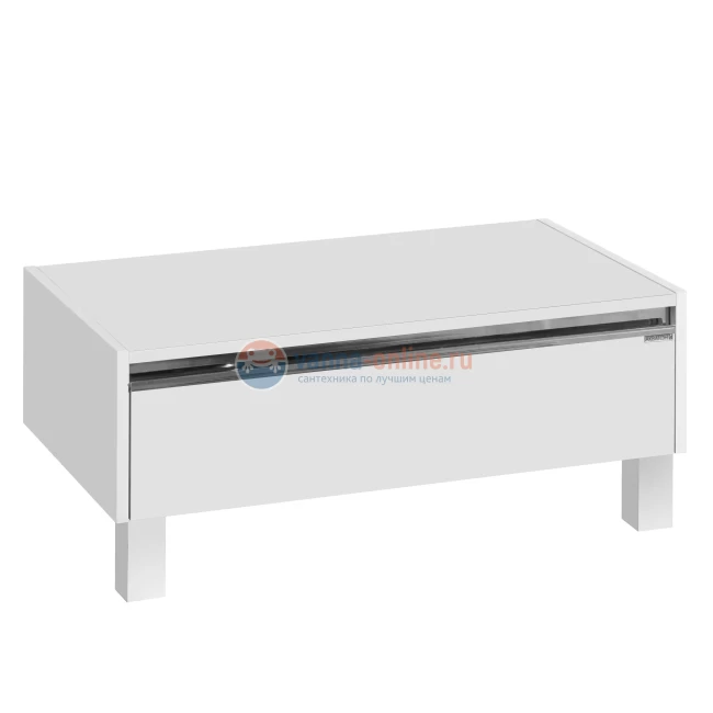 Комод Акватон Капри 1A231103KP010 80 см напольный, цвет белый глянцевый