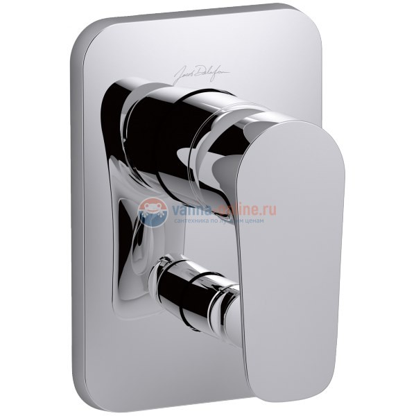 Смеситель Jacob Delafon Aleo E98717-CP для ванны/душа Смеситель Jacob Delafon Aleo E98717-CP для ванны/душа