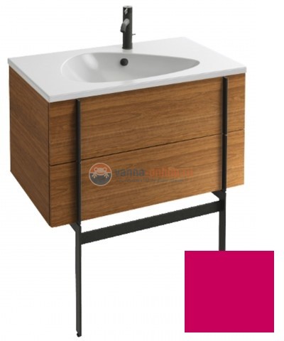 Тумба под раковину Jacob Delafon Nouvelle Vague 80 EB3030-441, цвет - фуксия глянцевый