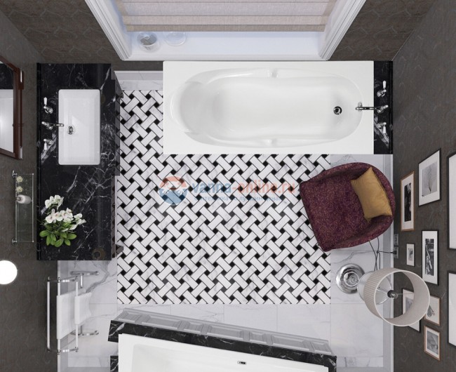 Акриловая ванна Vagnerplast Kleopatra 160 x 70 см