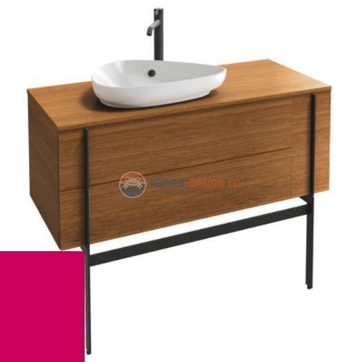 Тумба под раковину Jacob Delafon Nouvelle Vague 120 EB3042-M52, фуксия мягкий