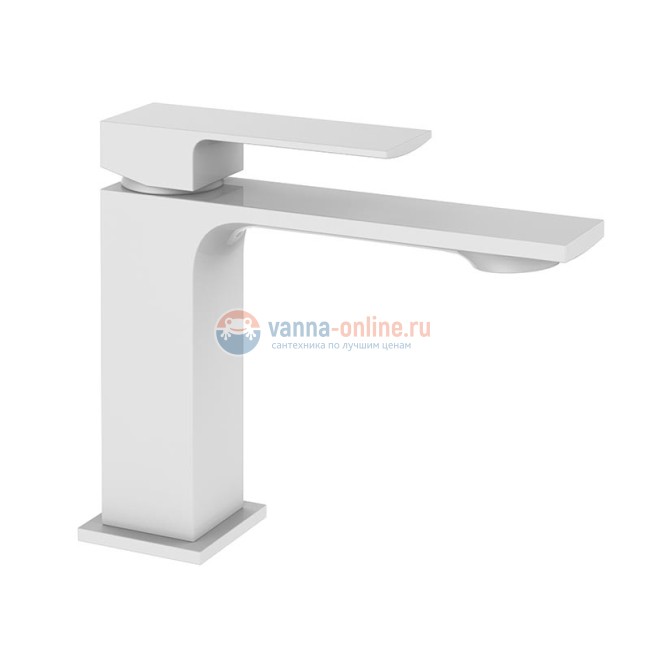 Смеситель Orange Lutz M04-021W для раковины, белый Смеситель Orange Lutz M04-021W для раковины, белый