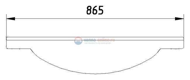 Раковина Kirovit Стиль 85