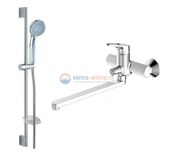 Комплект для ванной комнаты Bravat Eler F00449CP