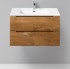 Тумба с раковиной Belbagno Etna-800-2C-SO-RN-P 80 см подвесная, цвет натуральный дуб (rovere nature)