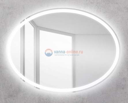 Зеркало BelBagno SPC-VST-750-900-LED-BTN 75 x 90 см со встроенным светильником и кнопочным выключателем