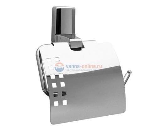 Держатель для туалетной бумаги WasserKRAFT Leine 5025, с крышкой Держатель для туалетной бумаги WasserKRAFT Leine 5025, с крышкой