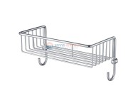 Полка с крючками Timo Nelson 150081/00, хром, 30 см