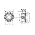 Скрытая часть Hansgrohe Ibox Universal 01800180