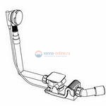 Слив-перелив Kaldewei мод. KA 4060 6877.7204.0001 для Asymmetric Duo с эмалированными крышками слива и перелива Слив-перелив Kaldewei мод. KA 4060 6877.7204.0001 для Asymmetric Duo с эмалированными крышками слива и перелива