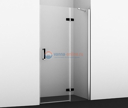 Душевая дверь WasserKRAFT Aller 10H05BLACK MATT, 120 х 200 см