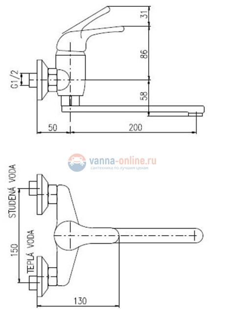 Смеситель для кухонной мойки Rav-Slezak Sazava SA301.5/23, с поворотным изливом, хром Смеситель для кухонной мойки Rav-Slezak Sazava SA301.5/23, с поворотным изливом, хром