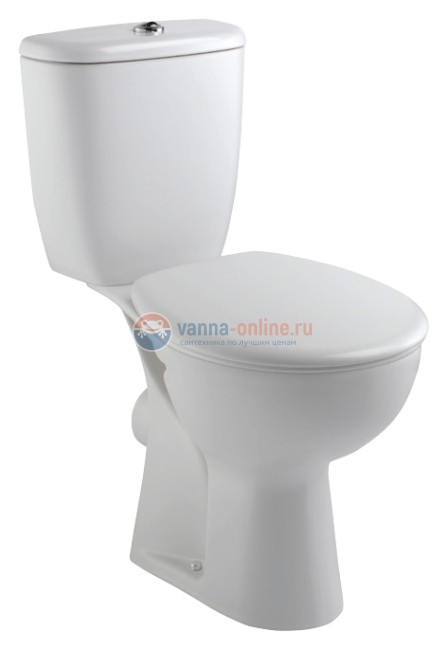 Крышка-сиденье Jacob Delafon Brive-2 E4357G-00 c металлическими шарнирами