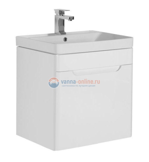 Тумба с раковиной Aquanet София 60 00196956 подвесная