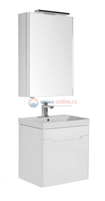 Тумба с раковиной Aquanet София 60 00196956 подвесная